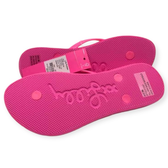LILLY PULITZER Flip Flops Roxie Pink Pool Shoes Resort Sandals NWT - Picture 9 of 12